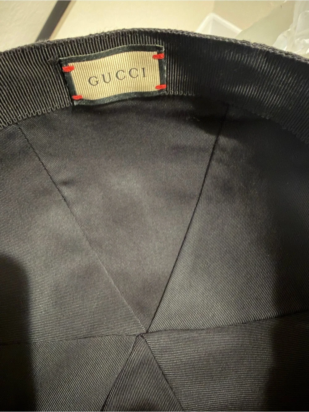Gucci cap black